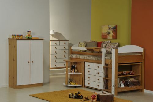 Verona Maximus Midsleeper Complete Bedroom Set